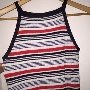 Striped halter /crop top from H&M